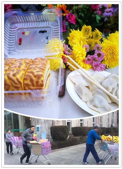 八达岭陵园正月初五饺子供品