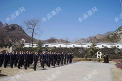 桃峰园2018年清明祭扫服务暨第八届清明文化节动员大会