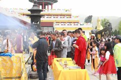 清东陵万佛园圆满举行第八届大威德金刚火供法会