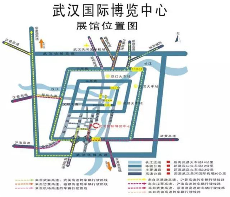 殡葬用品博览会展馆位置图