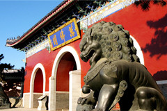 比较了一番位置后选定了清东陵万佛园