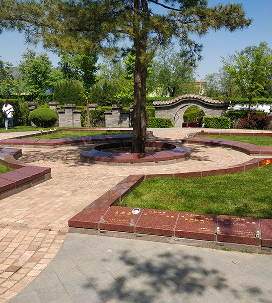 北京天寿陵园花坛葬墓地