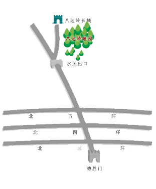 八达岭陵园行车路线
