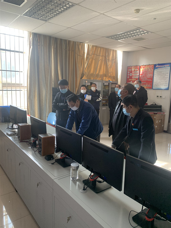 到北京顺义殡仪馆进行安全检查工作