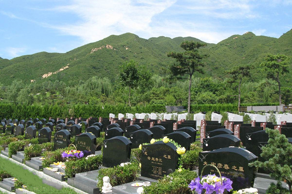 北京天寿陵园墓区
