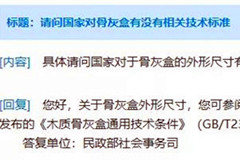 骨灰盒有国家标准吗,公墓有国家最低定价吗