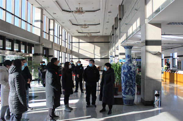 到北京潮白陵园检查情况