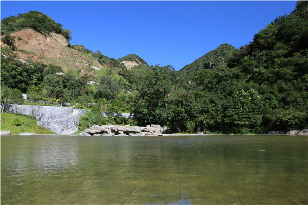 九公山长城纪念林园区景观