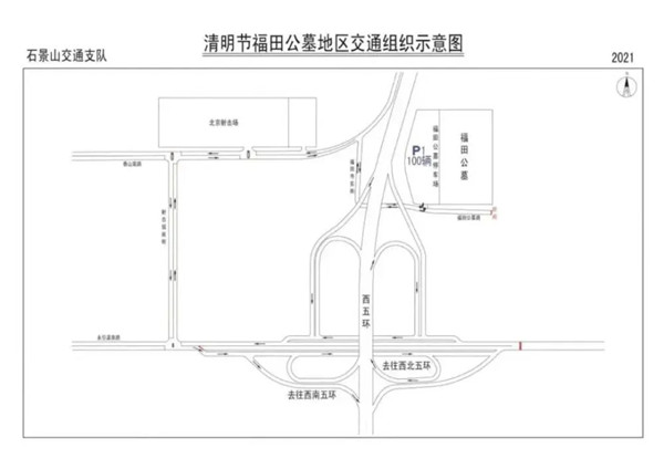 福田交通示意图
