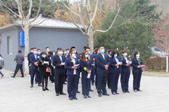 三河灵山宝塔公墓陵园举办“念亲恩 传孝道”集体公祭活动