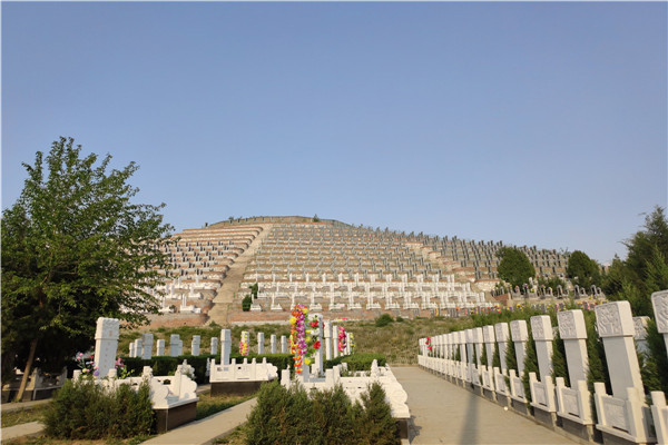 炎黄陵园墓区