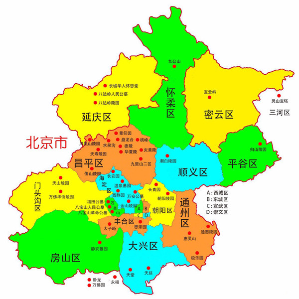 墓地分布图