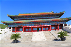 天寿陵园道路景观