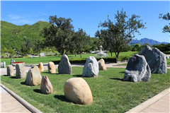 天寿陵园墓区环境