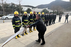 北京市顺义区殡仪馆组织开展清明节期间防火演练活动