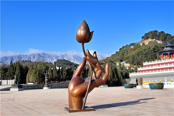 清东陵万佛园景观
