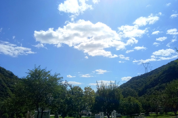九公山陵园景观