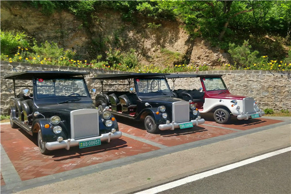 九公山陵园一角