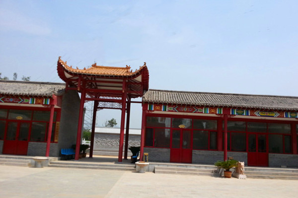 九里山公墓二区一角