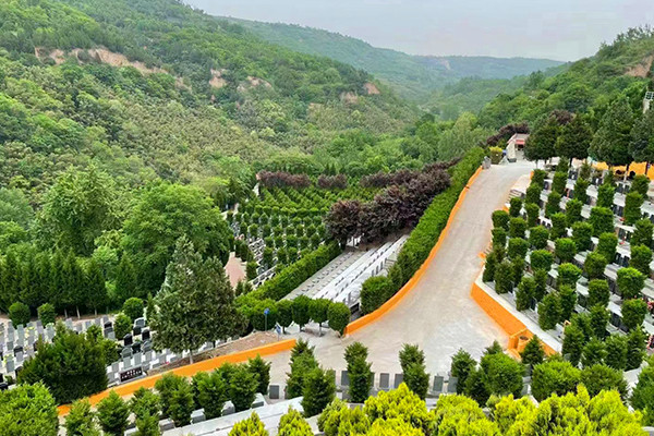 白鹿原公墓景观