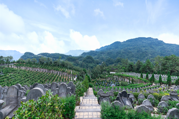 陵园墓区