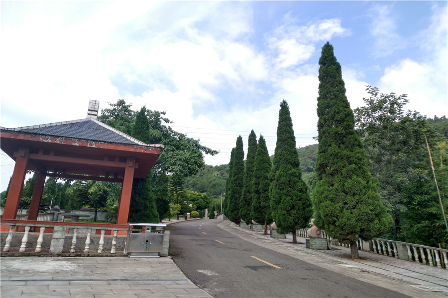 陵园一角