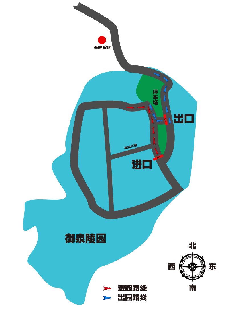 入园路线
