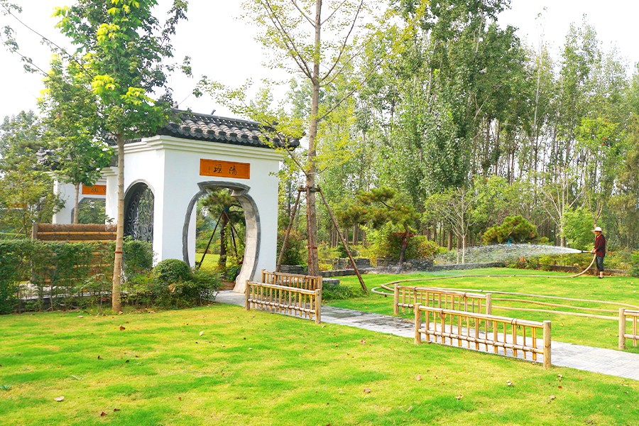 陵园环境