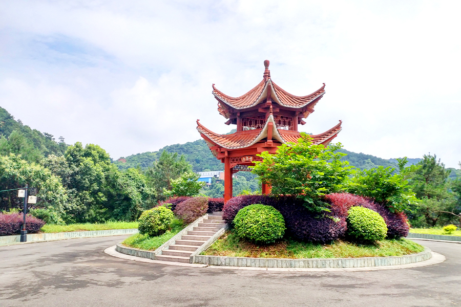 园区凉亭景观
