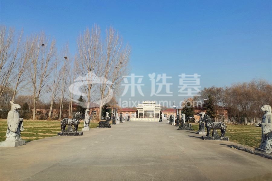 陵园一角