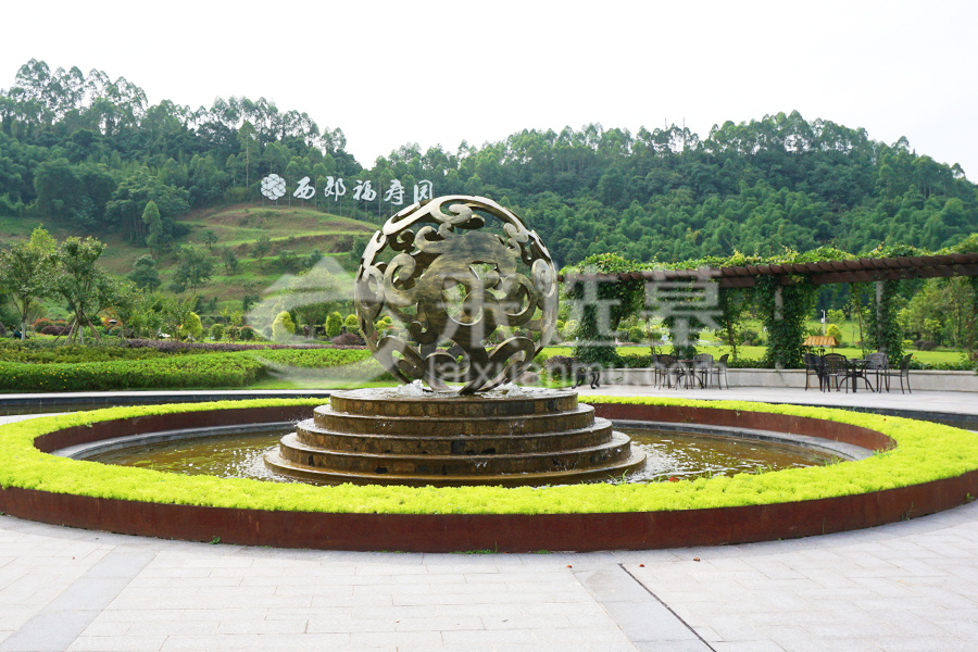陵园绿化风景