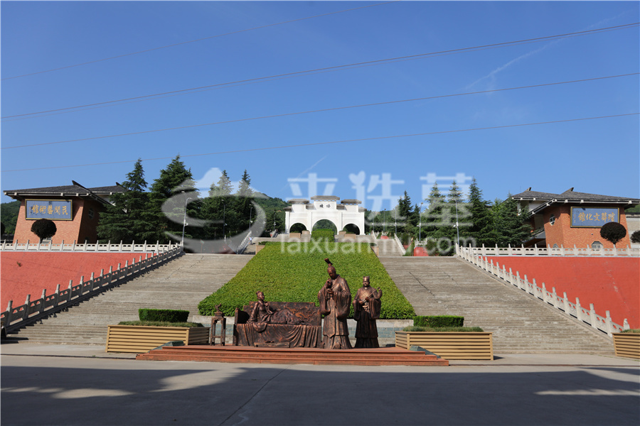 陵园一角