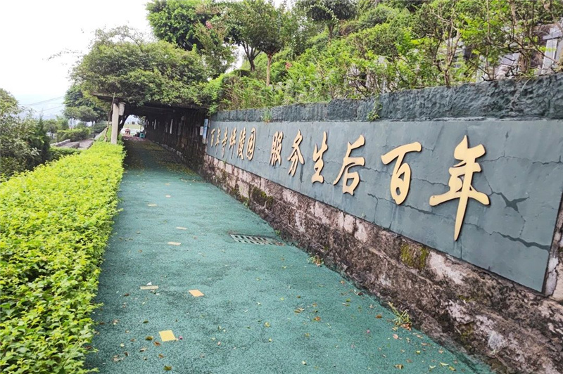 陵园一角
