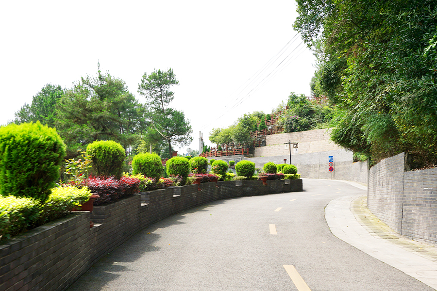道路一角