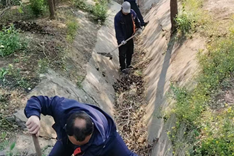 北京市潮白陵园扎实做好防汛工作筑牢园区安全防线