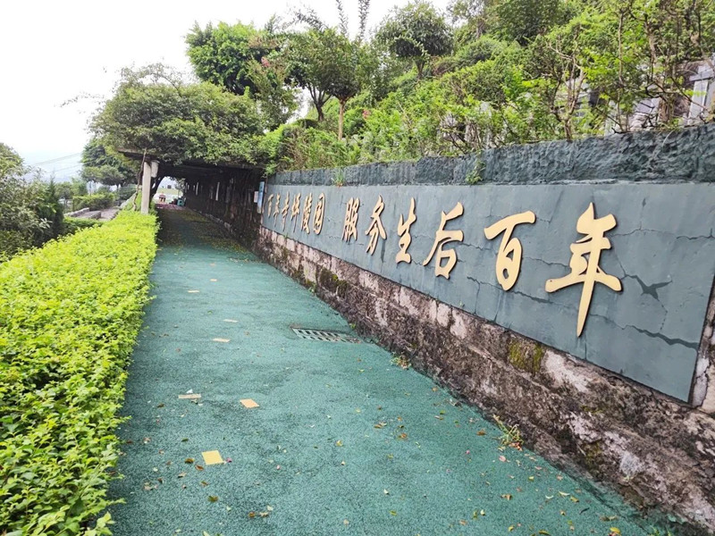 陵园一角