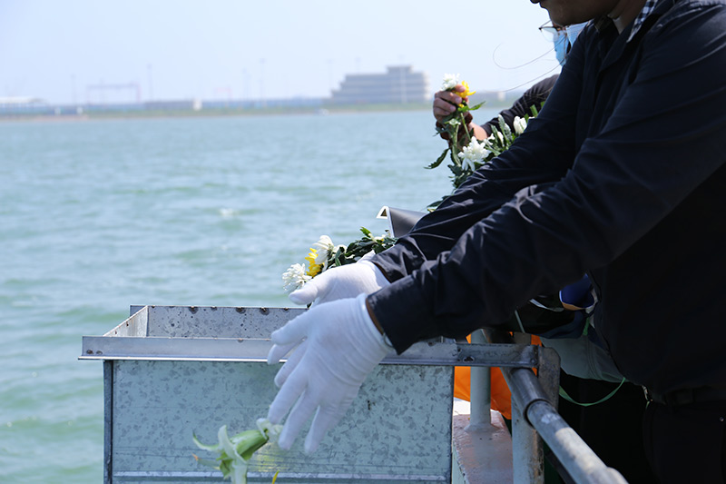 海撒骨灰