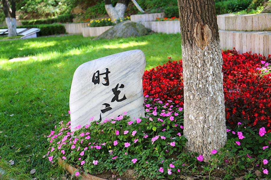 八达岭陵园环境一角