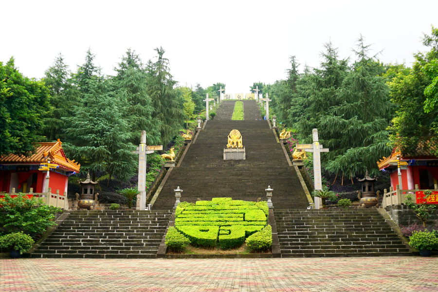 陵园一角 陵园一角