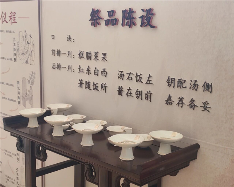 祭品陈设 祭品陈设