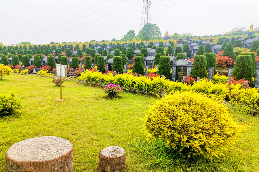 江津墓地环境
