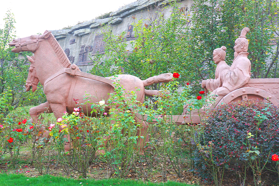 御泉陵园一角 御泉陵园一角