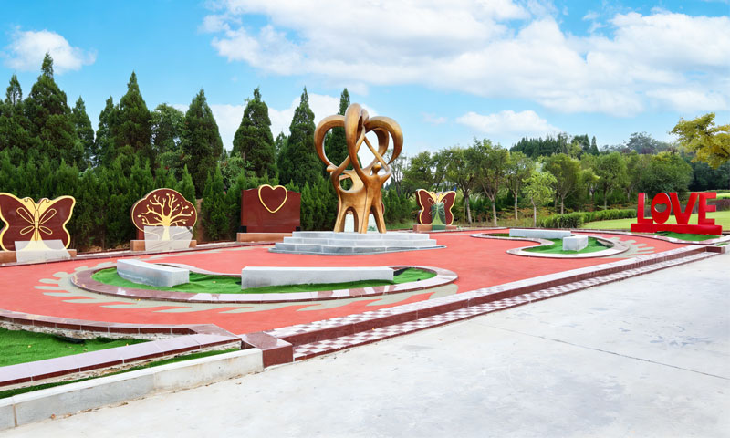 御泉森林陵园仁爱园实拍