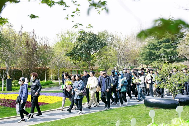 往期树葬活动现场