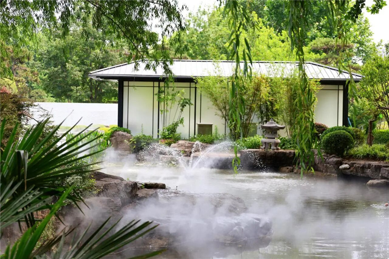 藏山苑水景