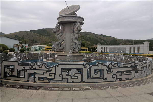 唐昭陵墓园景观图