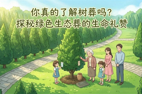 西安汉皇树葬墓园：你真的了解树葬吗？探秘绿色生态葬的生命礼赞