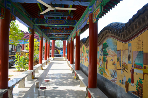 新密皇帝岭陵园景观图