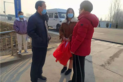郑州黄河北邙陵园持续开展腊八节慰问敬老活动