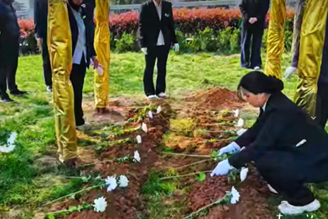 26年新郑始祖山塔陵园公益树葬活动